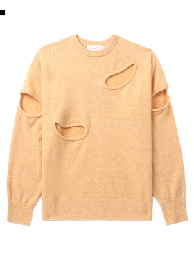 IT TOGA ARCHIVES女装圆领针织衫新品时尚挖剪镂空薄毛衣2XN901XL