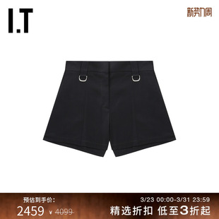 OFF 短裤 WHITE™女装 裤 030000XM 纯色合身西装