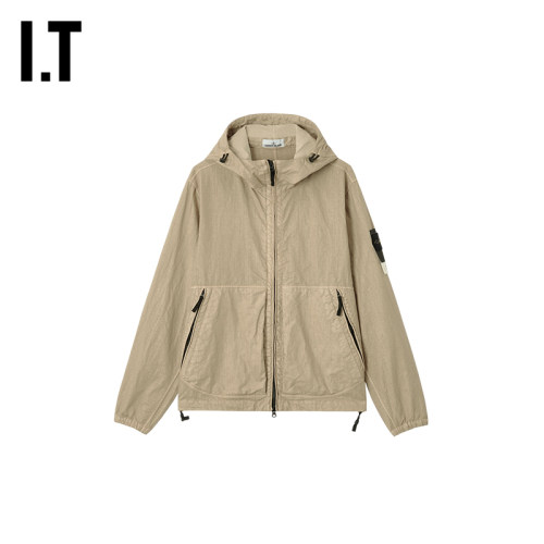 ITSTONEISLAND连帽拉链夹克
