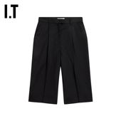 日常通勤阔腿百慕大短裤 196SHXI 中裤 新品 MATERIEL女装 西装