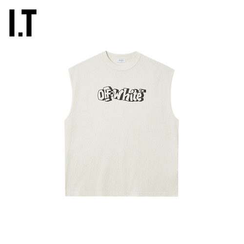 OFF-WHITE™情侣圆领背心