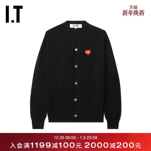 CDG GARÇONS川久保玲INVADER联名男装 PLAY des 针织开 COMME