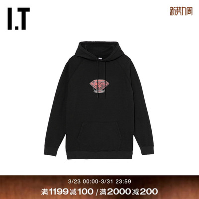 ITSEQUEL连帽卫衣潮流休闲