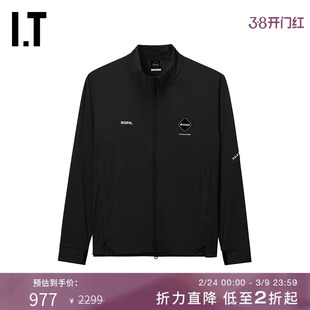 IT F.C.REAL BRISTOL男装立领拉链夹克新款休闲户外风纯色薄外套