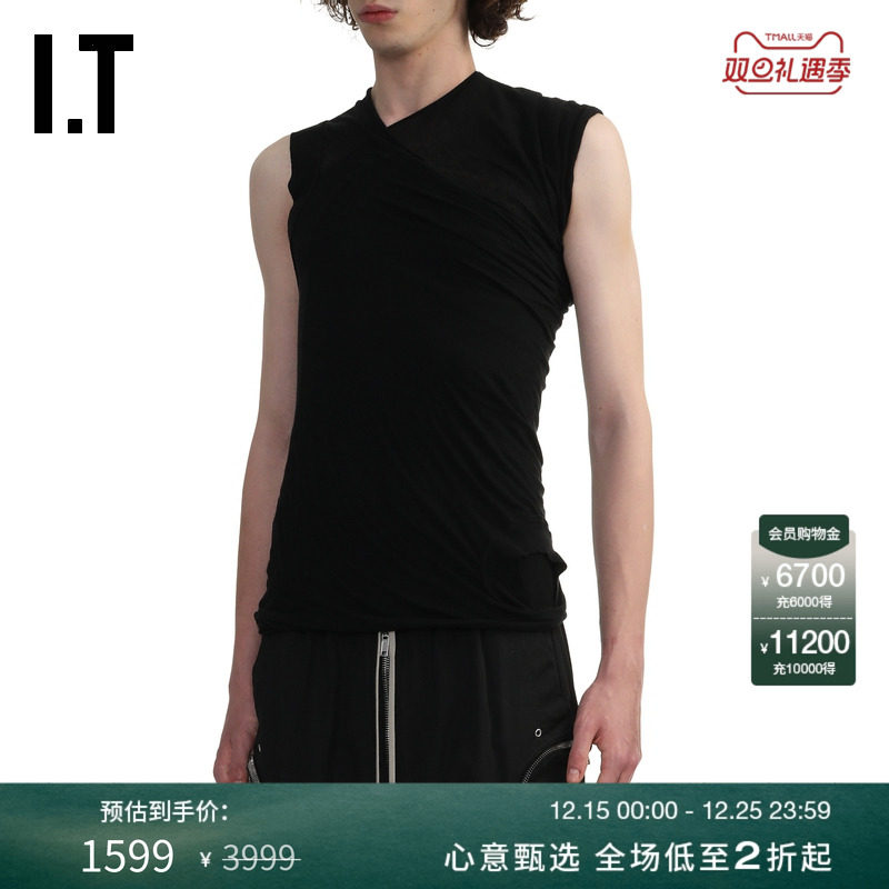 ITRickOwens修身无袖上衣