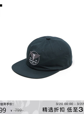 IT DESCENDANT男款平檐鸭舌帽新品复古街头logo刺绣棒球帽HCHT03M