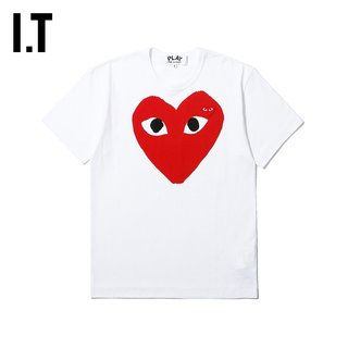 IT CDG PLAY COMME des GARCONS川久保玲 男装短袖T恤春夏休闲