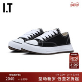 潮酷有型尖头运动鞋 702BLA 系带帆布鞋 新款 Mihara Yasuhiro女款