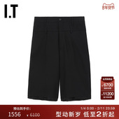 AMBUSH男装 腰叠层中裤 直筒西装 新款 型男双裤 短裤 时尚 B028F2ML