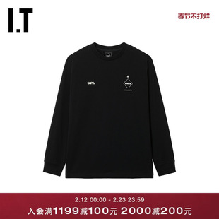 IT F.C.REAL BRISTOL男装圆领长袖T恤新款潮流运动风上衣252156MQ