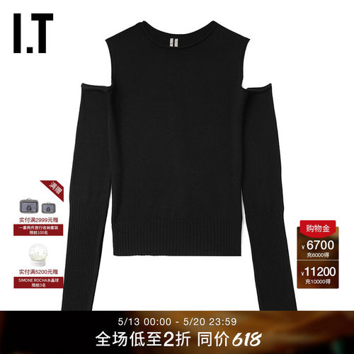 ITRickOwens超长袖针织衫