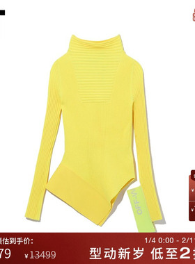 IT OFF WHITE OFF-WHITE c/o VIRGIL ABLOH™女装高领针织衫不对