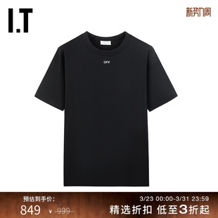 WHITE™情侣装 纯色圆领休闲半袖 新款 T恤基础日常款 多色短袖 OFF