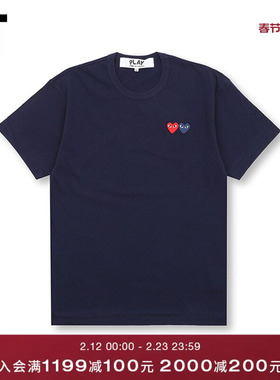 IT COMME des GARÇONS PLAY男装短袖T恤2019秋季新品爱心226M8