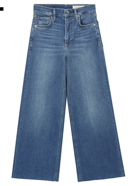 IT rag & bone女装露踝牛仔裤阔腿裤新款时尚休闲直筒裤SC2914XO