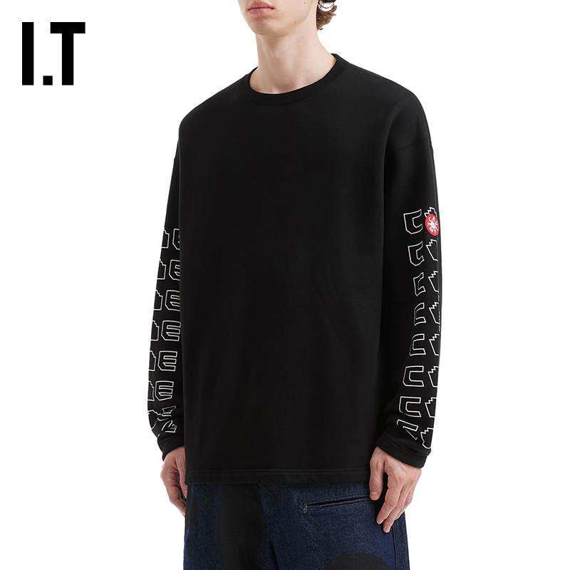 ITC.E宽松圆领卫衣简约潮流