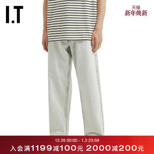 牛仔长裤 LOVE男装 新款 简约基础款 6501XUO 宽松水洗仔裤 WITTH