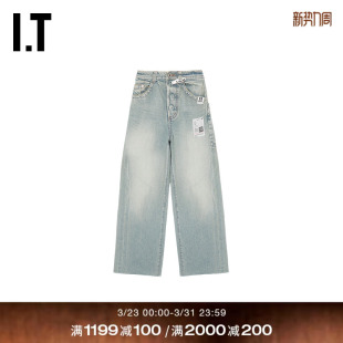 牛仔裤 长裤 宽松仔裤 Mihara 街头阔腿裤 Yasuhiro女装 个性 新款