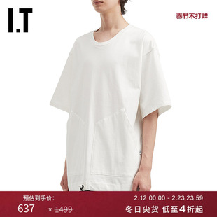 IT COMFY OUTDOOR GARMENT男装短袖T恤新款简约休闲半袖02C11CMP