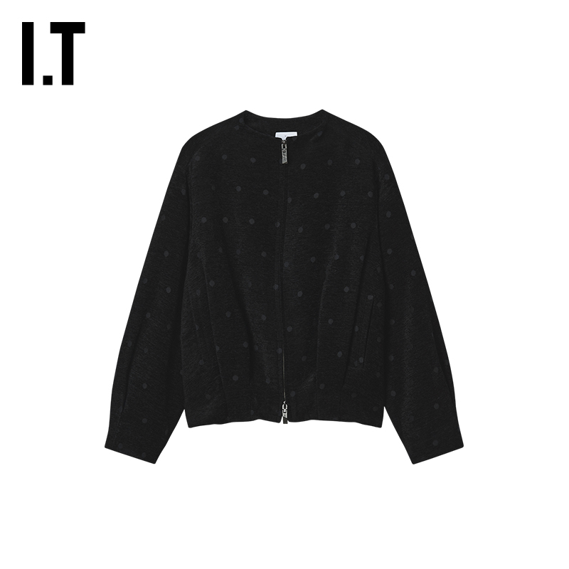 ITADERerror无领拉链夹克