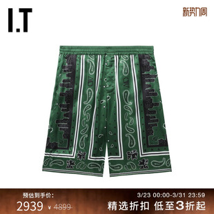 子短裤 满幅图案花裤 WHITE™男装 092SOUMM OFF