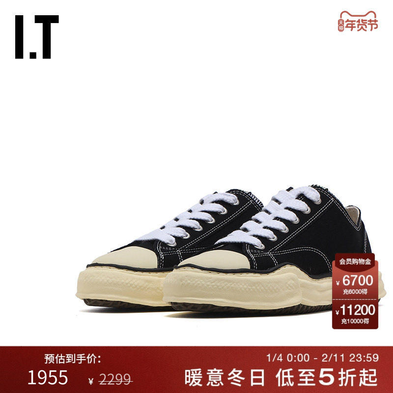 IT Mihara Yasuhiro男款厚底运动鞋新款潮流街头风休闲鞋4DLACKMP,流行男鞋,时尚休闲鞋,淘宝优惠券,粉丝福利购,淘宝优惠卷