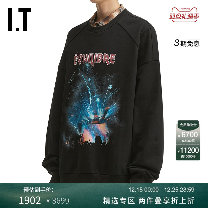 ITJUUN.J宽松圆领卫衣