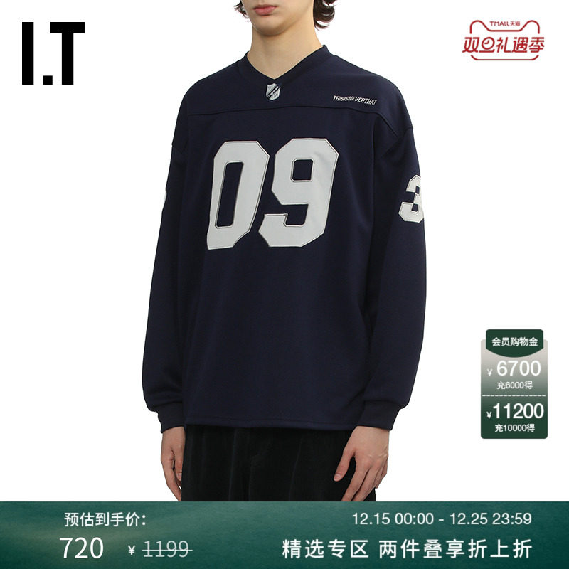 ITTHISISNEVERTHAT宽松长袖T恤