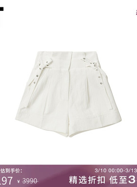 IT 3.1 Phillip Lim女装纯色短裤新品时尚气质高腰休闲裤008UCLXK