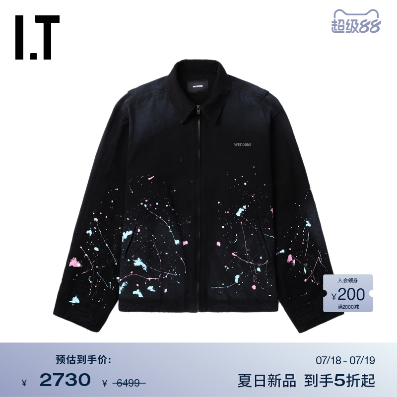ITWe11Done翻领拉链夹克