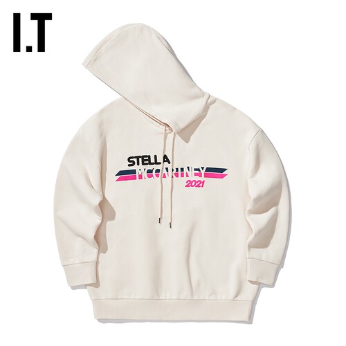 IT Stella McCartney女装连帽卫衣休闲简约字母logo印花15812