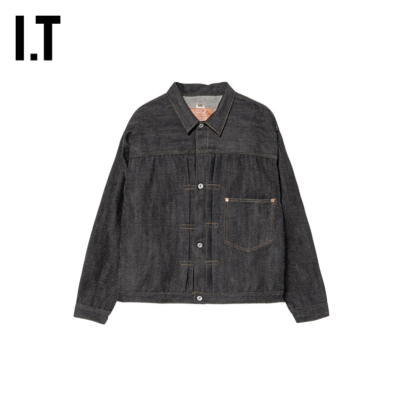 IT JUNYA WATANABE男装翻领牛仔夹克新款复古型男外套WQJ901MQ