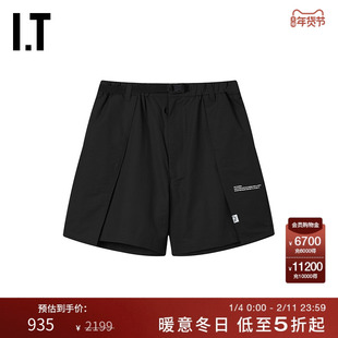 IT COMFY OUTDOOR GARMENT男装短裤休闲裤新款山系户外风02P07CMP