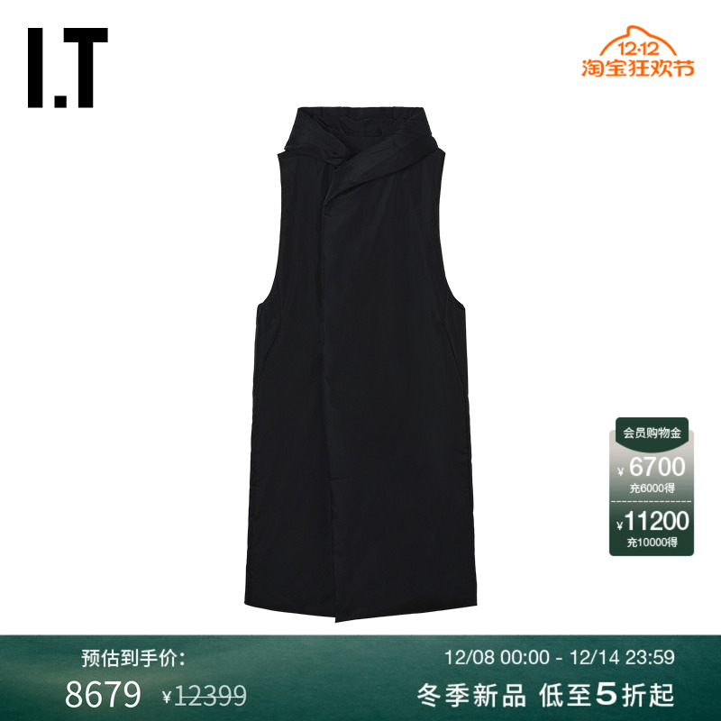 ITDRKSHDW长款连帽马甲