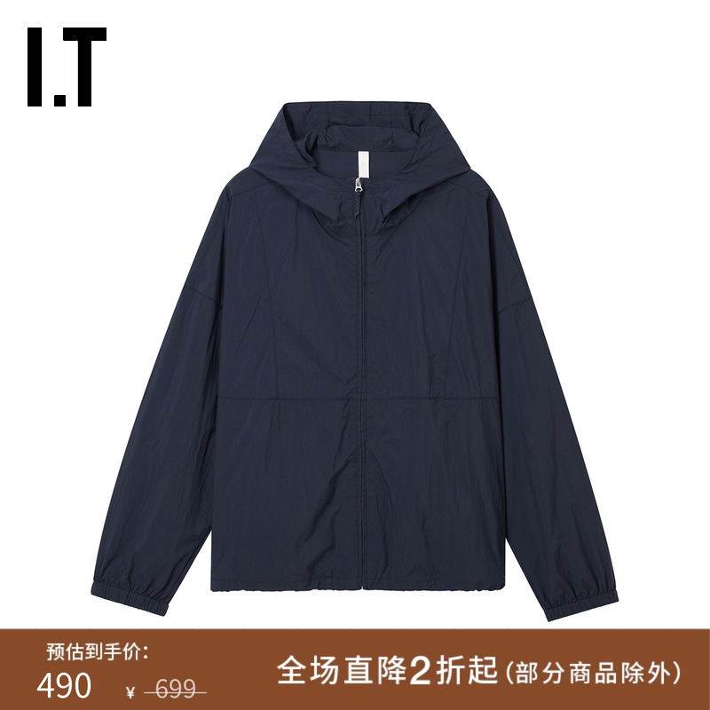 ITWITTHLOVE连帽拉链夹克