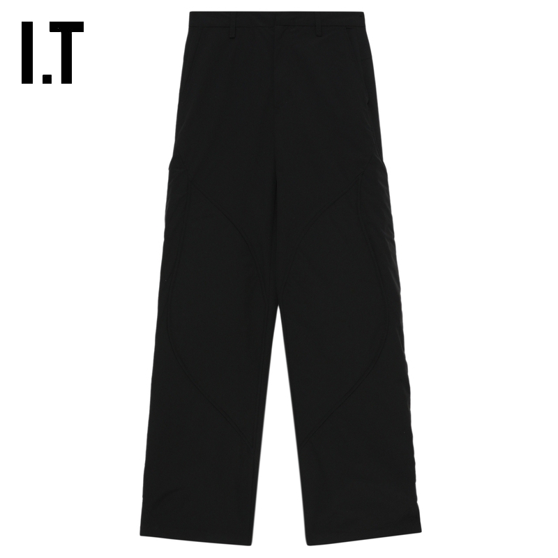 ITHELIOTEMIL宽松纯色长裤