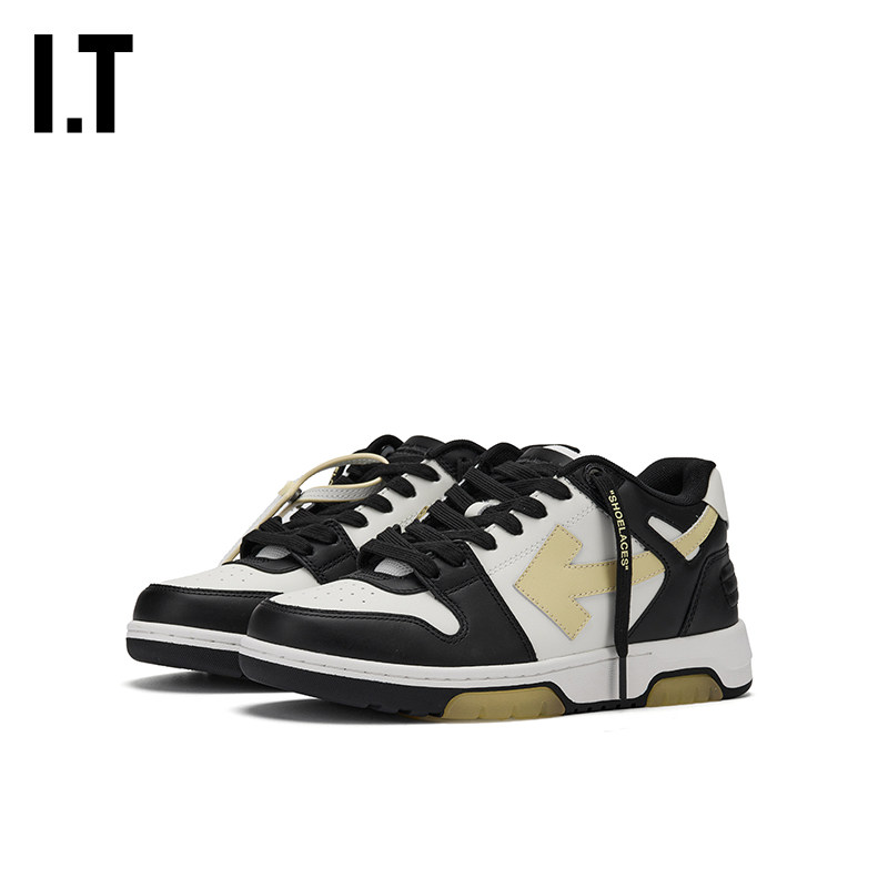 OFF-WHITE™拼色系带运动鞋图片