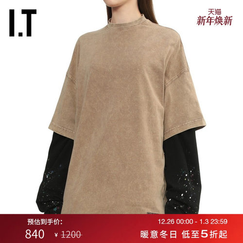 ITWe11Done廓形短袖T恤