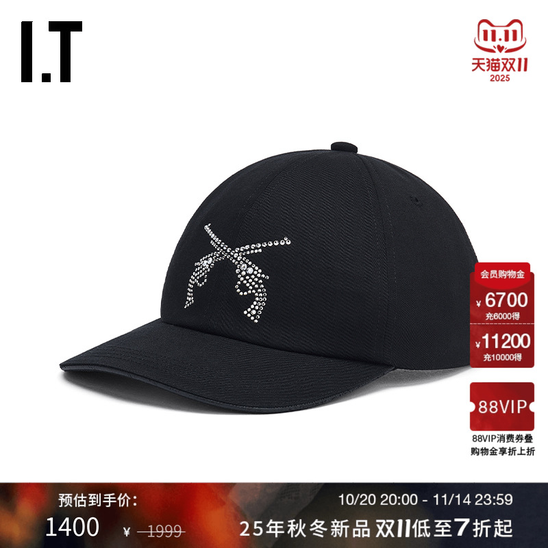 ITroarroarguns弯檐棒球帽