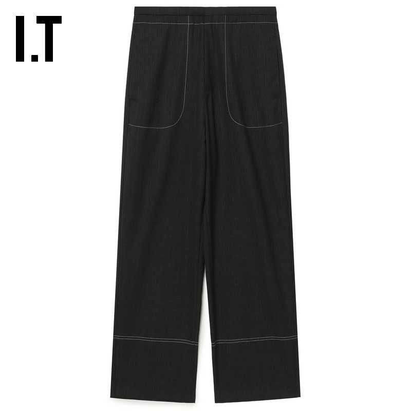 ITADERerror露踝西装裤