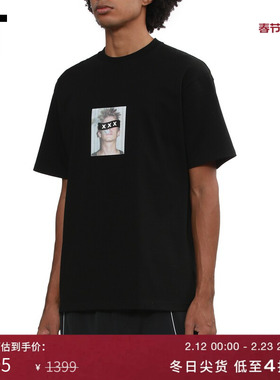 IT GOD SELECTION XXX男装短袖T恤新款潮流美式宽松半袖25ST08MP