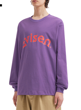 IT Evisen Skateboards男装宽松长袖T恤新款潮流休闲上衣009639MP