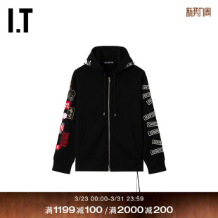 连帽拉链卫衣新款 JAPAN男装 酷感暗黑外搭025014MQ mastermind