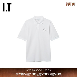 polo衫 短袖 新款 简洁基础款 饰上衣A001MQ logo字母装 PALMES男装