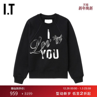 Lim女装 Phillip 圆领卫衣新款 时尚 饰10281OXN 做旧字母装 3.1