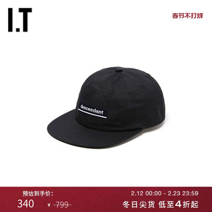 IT DESCENDANT男款平檐棒球帽新品街潮日系圆顶鸭舌帽HCHT08MK