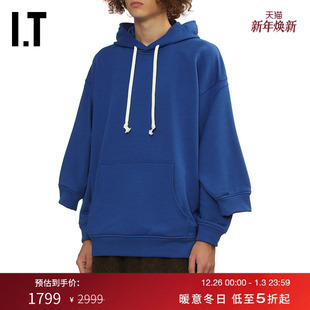 des COMME GARCONS SHIRT男装 宽松连帽卫衣 解构感叠层袖 CDG