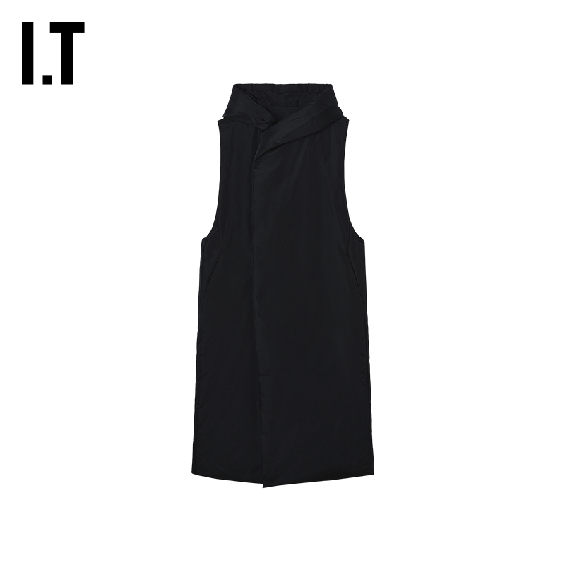 ITDRKSHDW长款连帽马甲