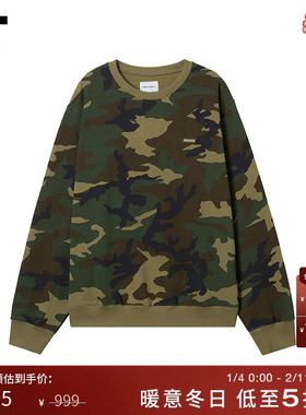 IT THISISNEVERTHAT男装圆领卫衣新款潮流酷感套头衫上衣SWCW05MP