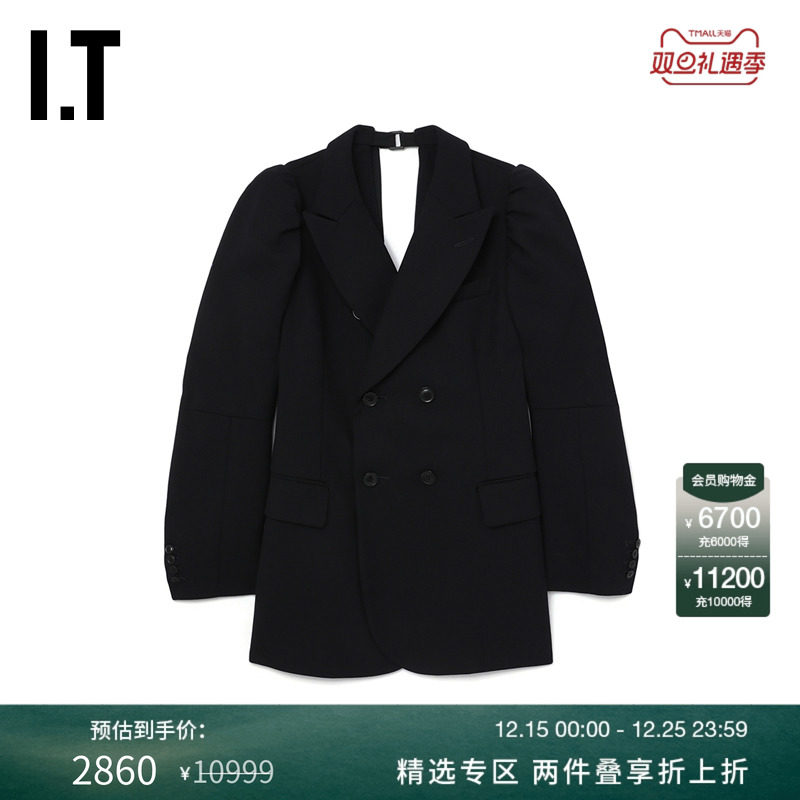 ITTOGAARCHIVES廓形袖西装夹克